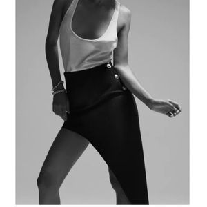 Asymmetrical NEW Zara skirt.